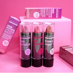 Cameleon Lip Balm With Color Spf50 (red - pink - brown)
